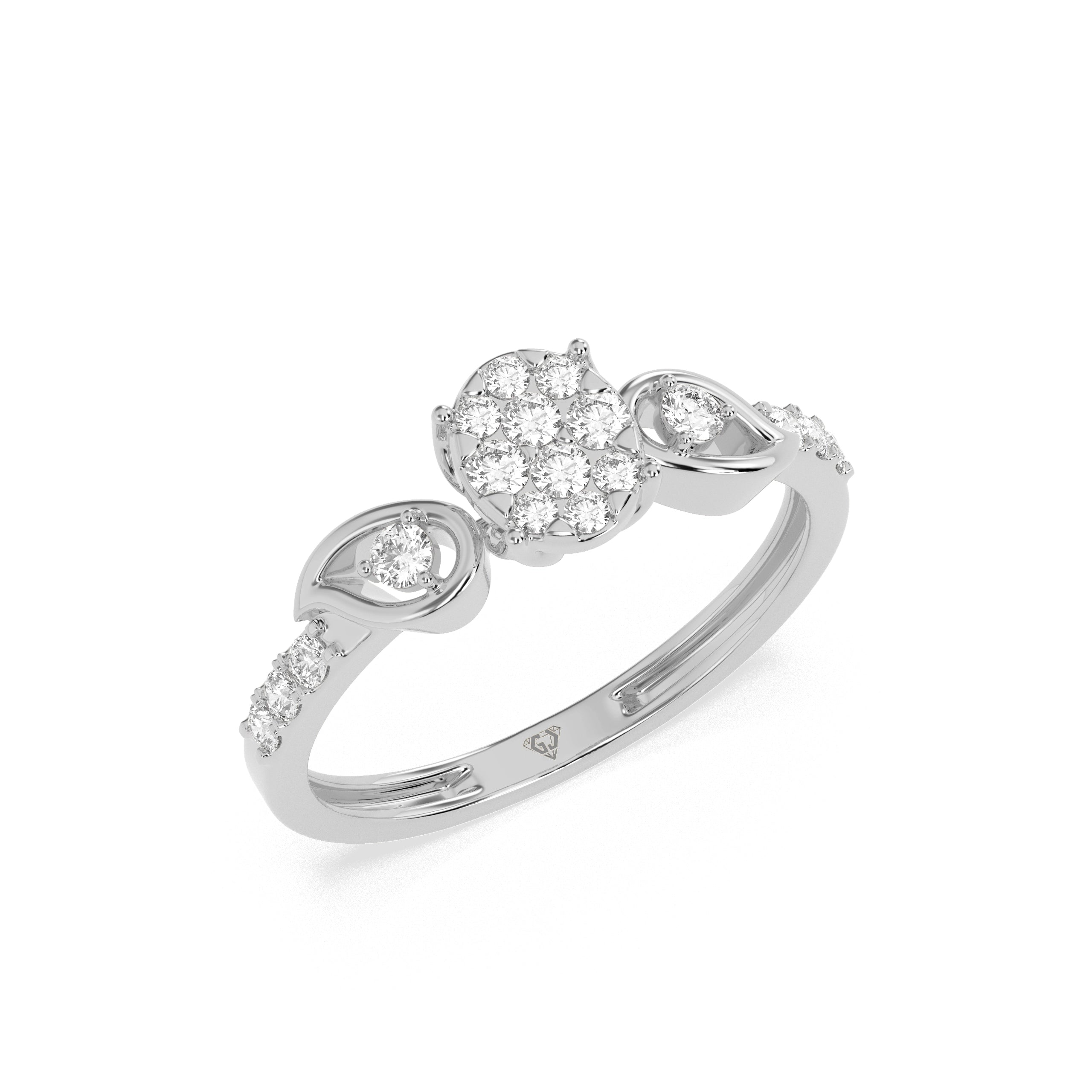 Angelic Glitzy Diamond Ring