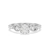 14K / White Gold / GH colour SI-1 clarity VG cut