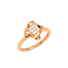 18K / Rose gold / HI colour I1 clarity VG cut