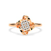 14K / Rose gold / HI colour I1 clarity VG cut