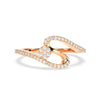 18K / Rose gold / HI colour I1 clarity VG cut
