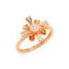 14K / Rose gold / HI colour I1 clarity VG cut