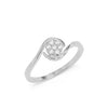 14K / White Gold / HI colour I1 clarity VG cut
