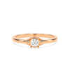 18K / Rose gold / HI colour I1 clarity VG cut