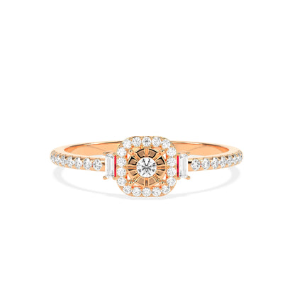 Zephyr Diamond Ring