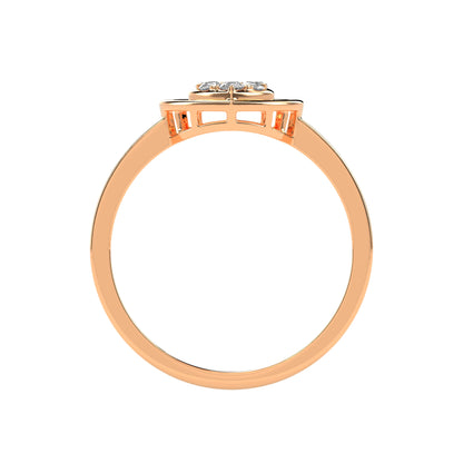 Glistening Baroque Diamond Ring - Godahari Dev Jewells