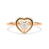 14K / Rose gold / HI colour I1 clarity VG cut