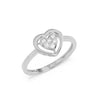 14K / White Gold / HI colour I1 clarity VG cut
