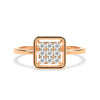 14K / Rose gold / HI colour I1 clarity VG cut