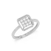 14K / White Gold / HI colour I1 clarity VG cut