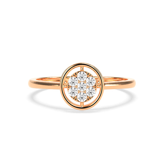 Shimmering Budapest Diamond Ring