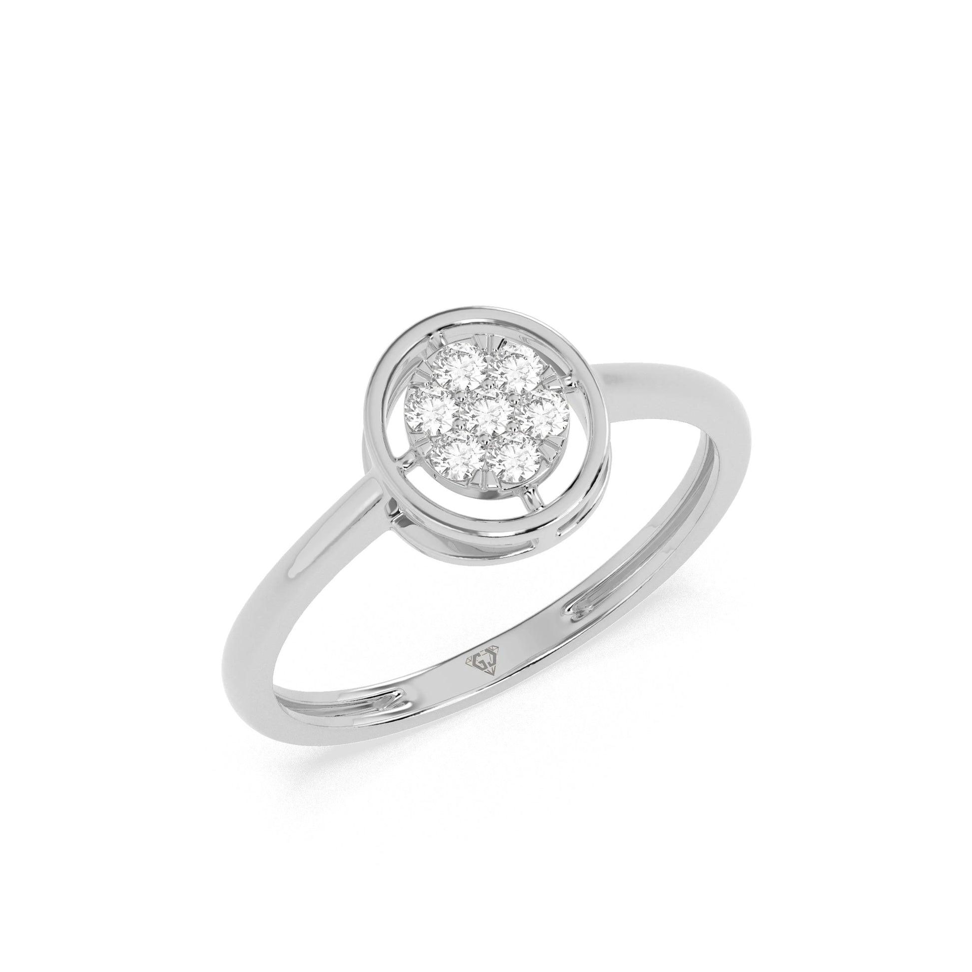 Shimmering Budapest Diamond Ring