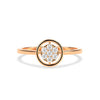 18K / Rose gold / HI colour I1 clarity VG cut