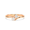 14K / Rose gold / HI colour I1 clarity VG cut