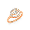 14K / Rose gold / HI colour I1 clarity VG cut