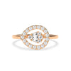 18K / Rose gold / HI colour I1 clarity VG cut