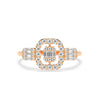 14K / Rose gold / HI colour I1 clarity VG cut