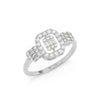 14K / White Gold / GH colour SI-1 clarity VG cut