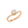 18K / Rose gold / HI colour I1 clarity VG cut