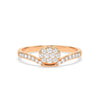 14K / Rose gold / HI colour I1 clarity VG cut