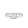 14K / White Gold / HI colour I1 clarity VG cut