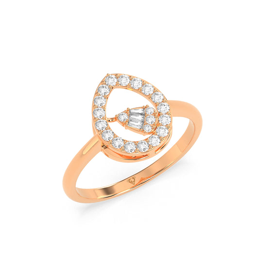 Harmonious Sparkle Diamond Ring