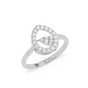 14K / White Gold / GH colour SI-1 clarity VG cut