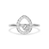 14K / White Gold / HI colour I1 clarity VG cut