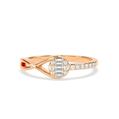 Shimmering Grace Diamond Ring