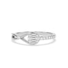 14K / White Gold / HI colour I1 clarity VG cut