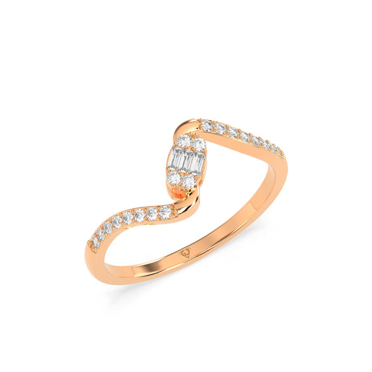 Radiant Grace Diamond Ring