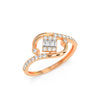 14K / Rose gold / HI colour I1 clarity VG cut