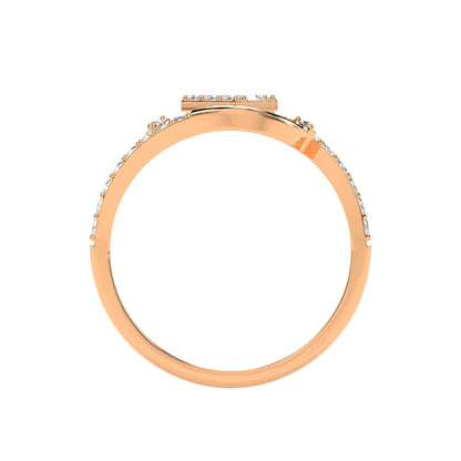 Infinity Charm Diamond Ring - Godahari Dev Jewells