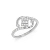 14K / White Gold / HI colour I1 clarity VG cut