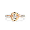 14K / Rose gold / HI colour I1 clarity VG cut