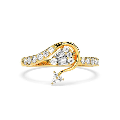Cascading Dream Diamond Ring