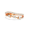 14K / rose-gold / GH colour SI-1 clarity VG cut