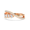 14K / rose-gold / GH colour SI-1 clarity VG cut