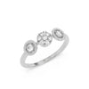 14K / White / HI colour I1 clarity VG cut