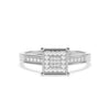 14K / White / GH colour SI-1 clarity VG cut