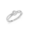 14K / White / HI colour I1 clarity VG cut