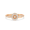 14K / rose-gold / GH colour SI-1 clarity VG cut