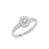 14K / White / HI colour I1 clarity VG cut