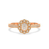 14K / rose-gold / GH colour SI-1 clarity VG cut