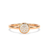 14K / rose-gold / GH colour SI-1 clarity VG cut