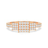 14K / rose-gold / GH colour SI-1 clarity VG cut