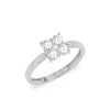 14K / White / HI colour I1 clarity VG cut