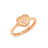 14K / rose-gold / HI colour I1 clarity VG cut