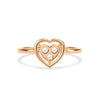 14K / rose-gold / GH colour SI-1 clarity VG cut