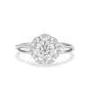 14K / White Gold / HI colour I1 clarity VG cut